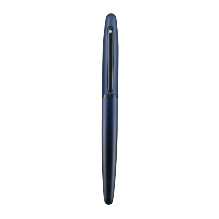 Caneta Sheaffer VFM Tinteiro – Azul Matte com Acabamento Preto