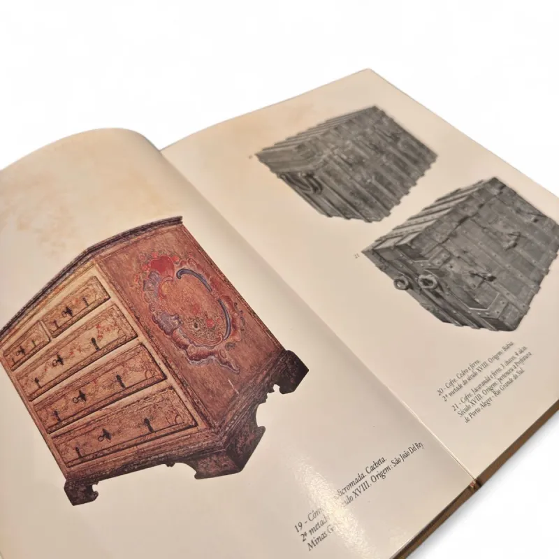 Livro Arte Colonial: Mobiliário — Vários Autores (Rhodia, 1977) — Capa dura