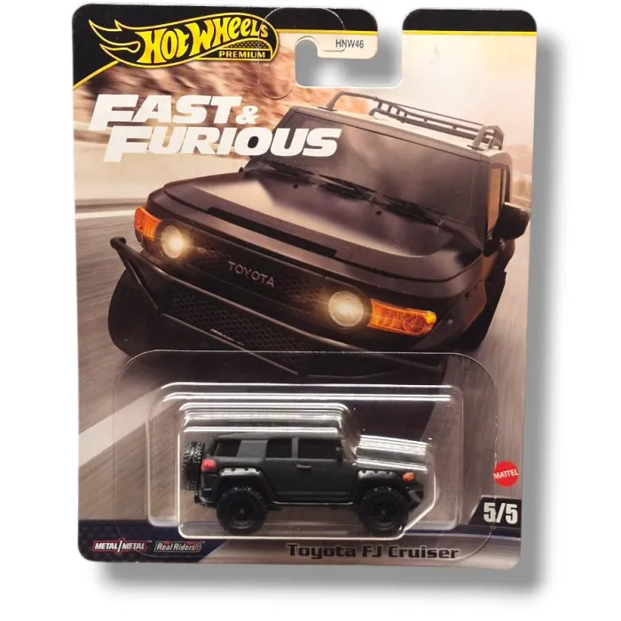 Hot Wheels Premium – Fast & Furious Toyota FJ Cruiser (5/5) – Real Riders