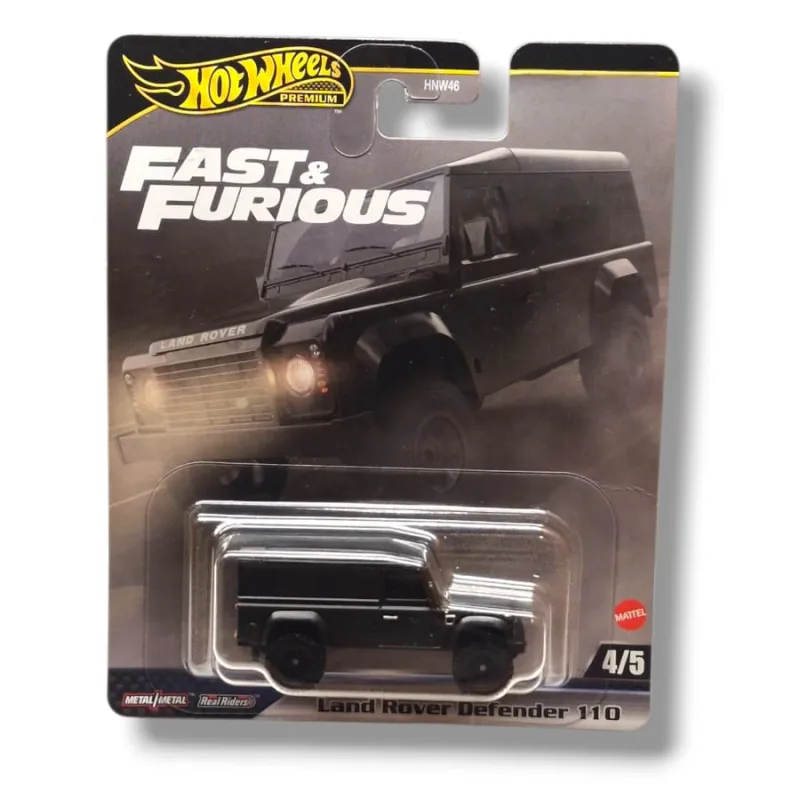 Hot Wheels Premium – Fast & Furious Land Rover Defender 110 (4/5) – Real Riders