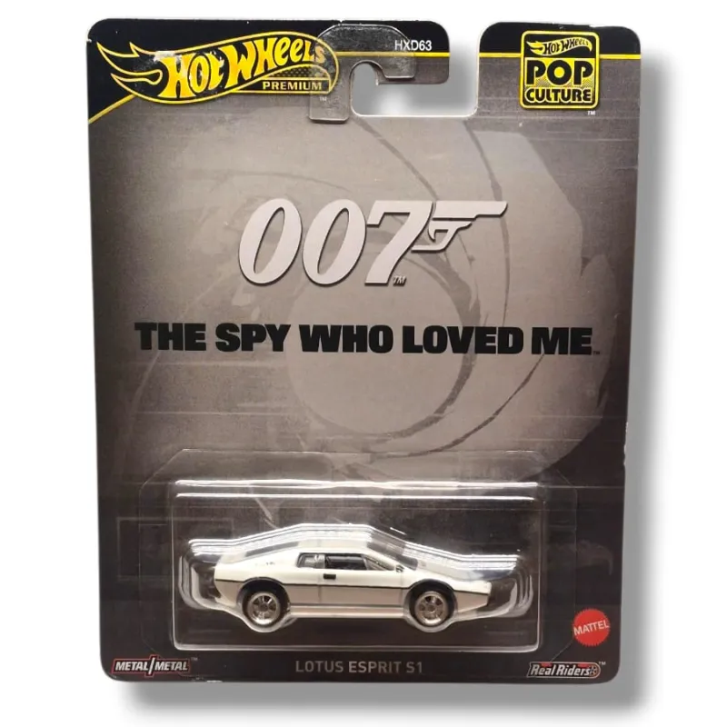Hot Wheels Premium – 007 The Spy Who Loved Me: Lotus Esprit S1 – Real Riders