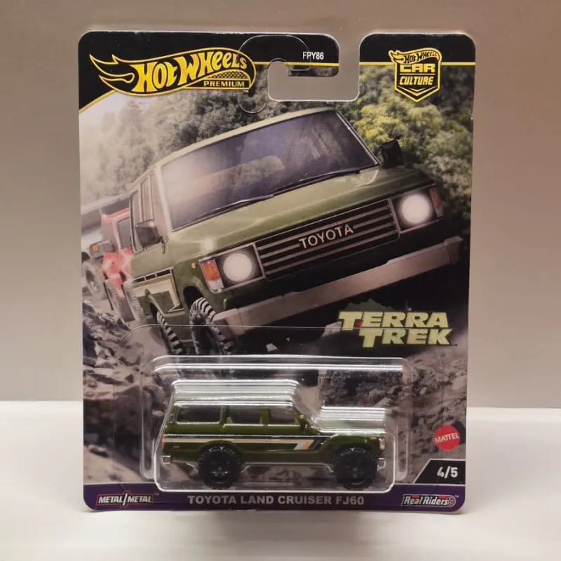 Hot Wheels Premium – Car Culture Terra Trek Toyota Land Cruiser FJ60 (4/5) – Real Riders