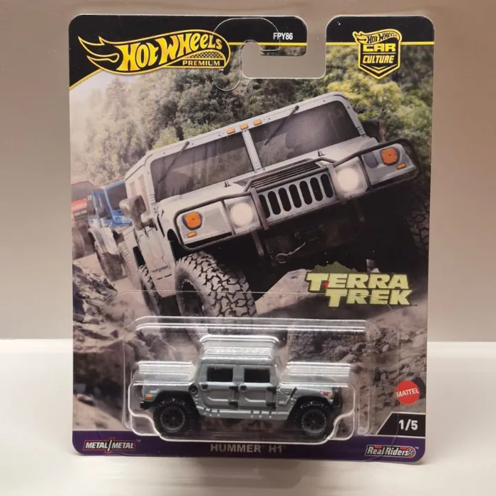 Hot Wheels Premium – Car Culture Terra Trek Hummer H1 (1/5) – Real Riders