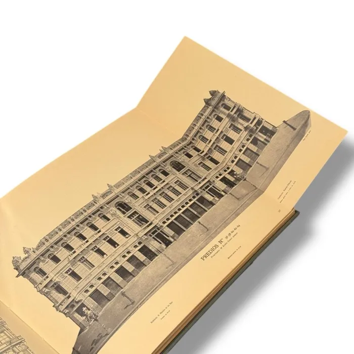 Livro O Álbum da Avenida Central — Marc Ferrez (João Fortes Engenharia / Editora Ex Libris, 1983) — Capa dura