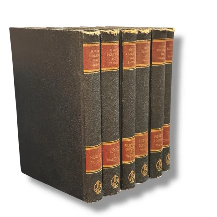 Livro Filosofia Concreta dos Valores — Mário Ferreira dos Santos (Editora Logos, 1959) — Capa dura