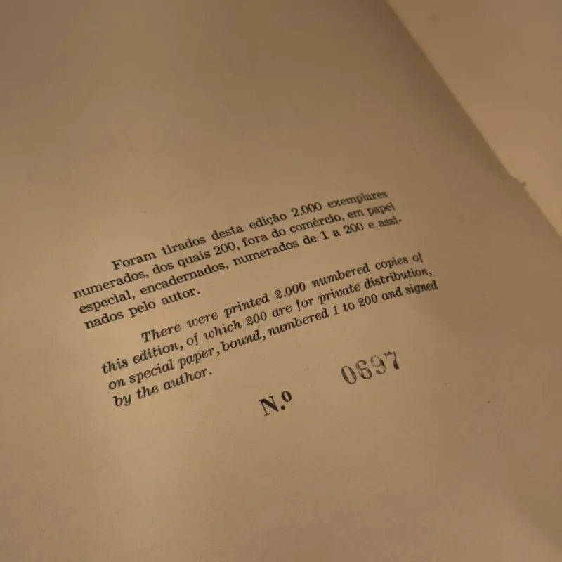 Livro Imagens Religiosas do Brasil — Stanislaw Herstal (Grafitec, 1956) — Edição numerada — Bilingue (português/inglês)