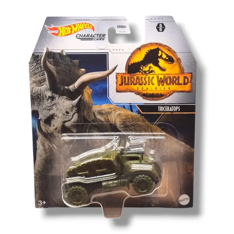 Hot Wheels – Character Cars Jurassic World Dominion Triceratops (5/6)