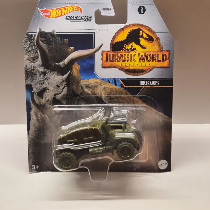 Hot Wheels – Character Cars Jurassic World Dominion Triceratops (5/6)