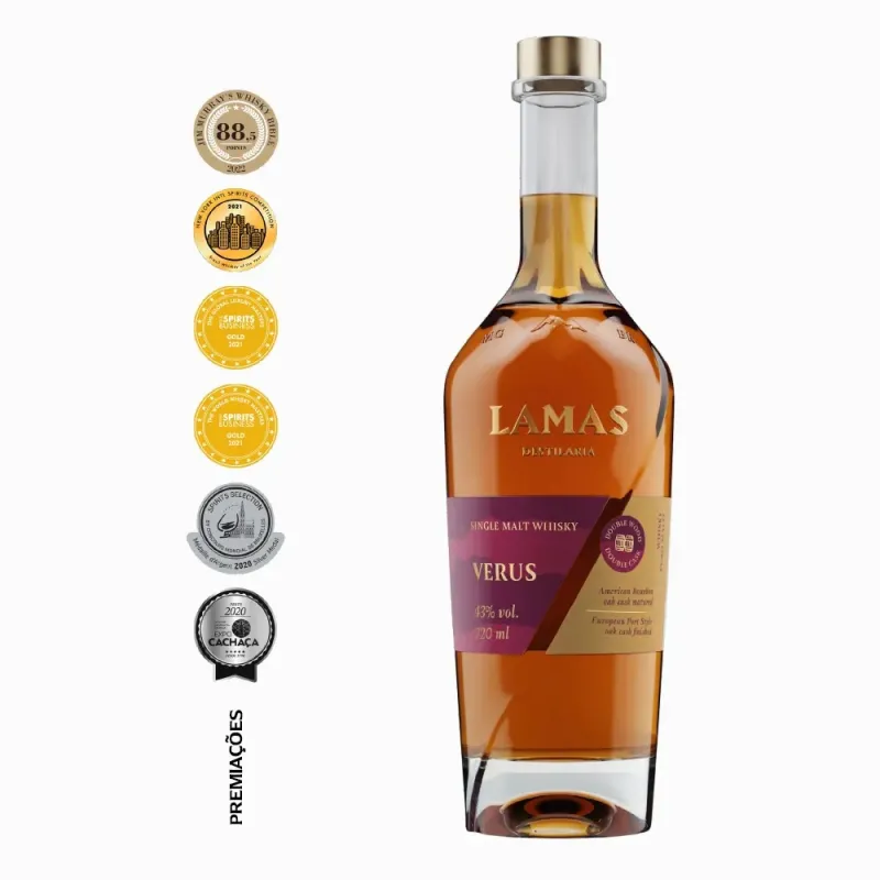 Whisky Lamas Verus – Single Malt Double Cask | 720 ml | 43% vol