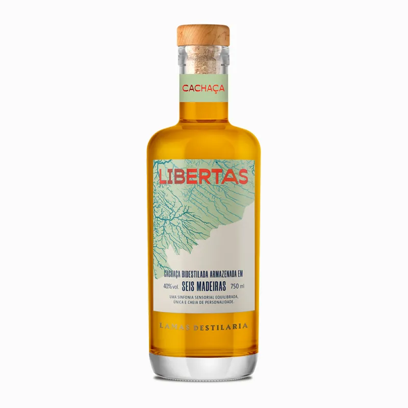 Cachaça Libertas Seis Madeiras – 750 ml