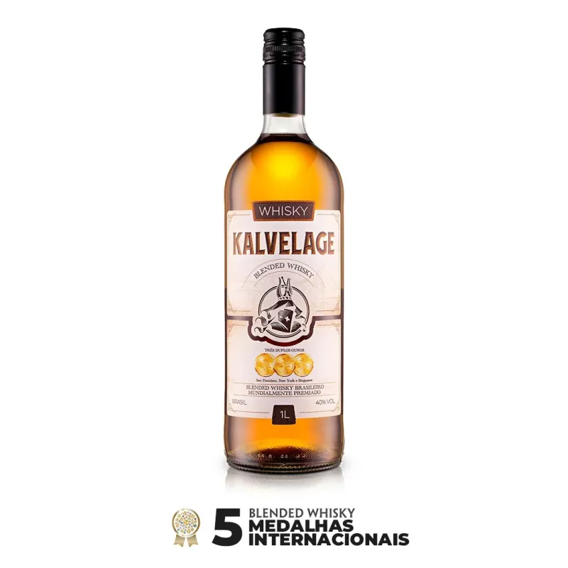 Whisky Kalvelage Blended – 1 Litro