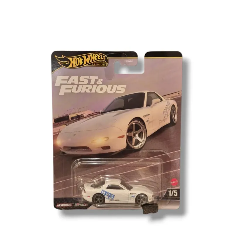Hot Wheels Premium Mazda RX-7 FD HKS – Velozes e Furiosos