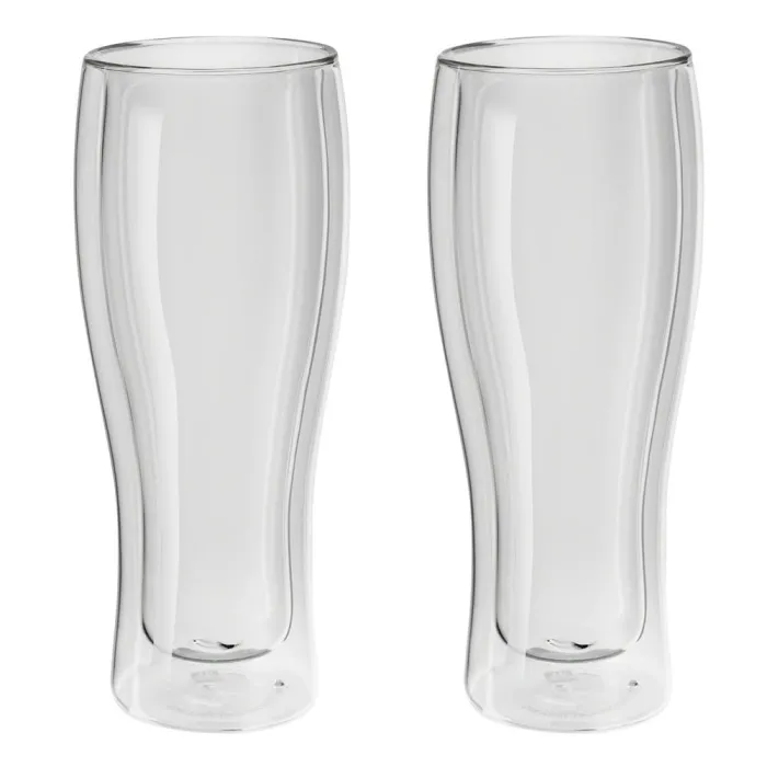 Jogo com 2 Copos de Vidro de Parede Dupla para Cerveja Sorrento 414 ml — Zwilling