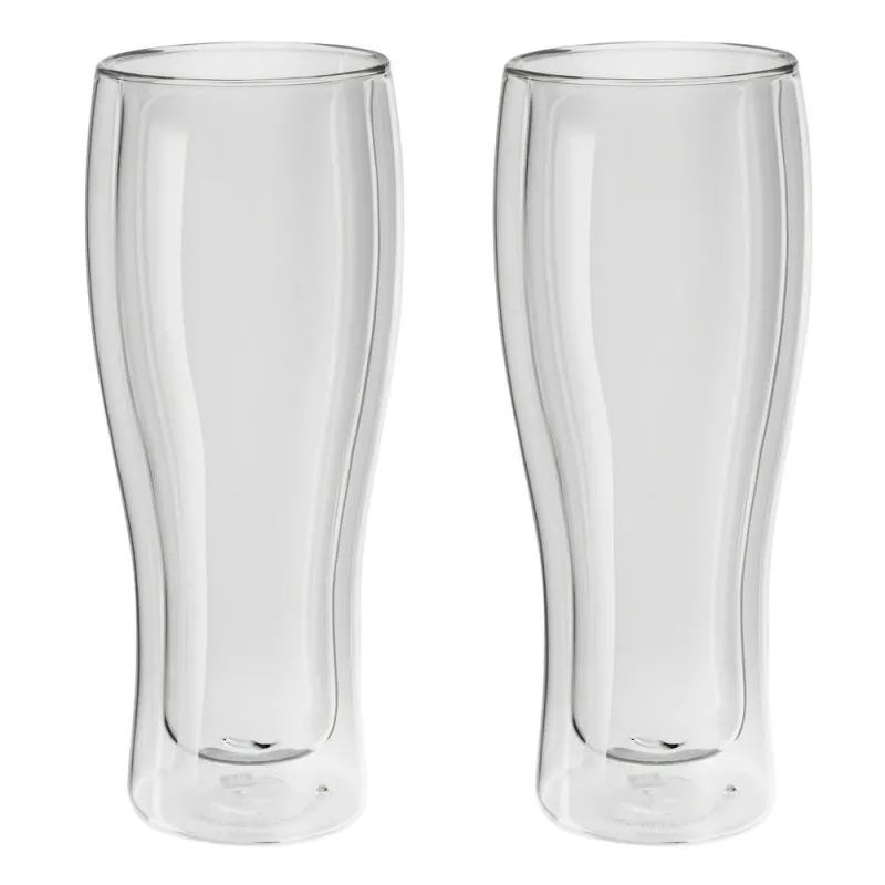 Jogo com 2 Copos de Vidro de Parede Dupla para Cerveja Sorrento 414 ml — Zwilling